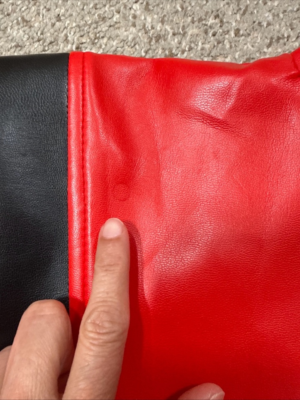 Charades Michael Jackson Thriller Jacket Red Custome Size Small - Picture 12 of 16